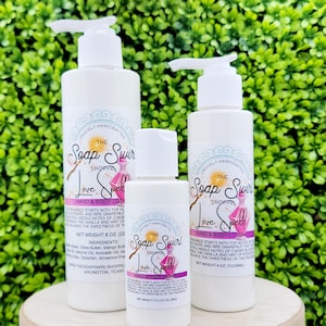 Love Spell Hand & Body Lotion, Hand Lotion, Body Lotion, Natural Lotion, Handmade Lotion, Hand and Body Cream