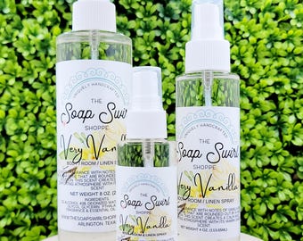 Very Vanilla Body, Room & Linen Spray - Vegan Fragrance Mist