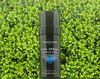 Cool Spring Handmade Deodorant: Natural, Aluminum & Baking Soda Free