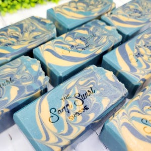 Raging Waters Men&#39;s Soap Bar, Handmade Vegan Soap, Body Soap, Soap Bar, Unisex Soap, Gift Soap, Birthday Gift,