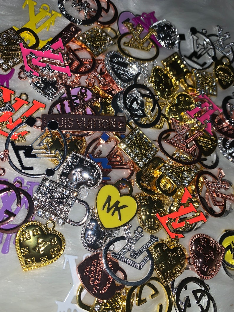 Mixed Designer Inspired Charms/Bling charms/Croc Charms Etsy