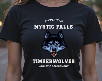 The Vampire Diaries Mystic Falls Timberwolves Shirt, Team Stefan Shirt, Mystic Falls Salvatore 17 Shirt, Mystic Falls Shirt, TVD Merch