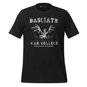 Basgiath War College Shirt, Dragon Rider Shirt, Fourth Wing T-shirt, Onyx Storm Shirt, Fantasy Book Shirt, Book Lover Shirt, Bookish Merch