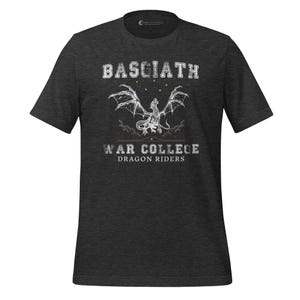 Basgiath War College Shirt, Dragon Rider Shirt, Fourth Wing T-shirt, Onyx Storm Shirt, Fantasy Book Shirt, Book Lover Shirt, Bookish Merch
