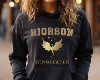 Riorson Wingleader Hoodie, Riorson Wingleader Shirt, Basgiath War College Shirt, Xaden Riorson Shirt, Fourth Wing Shirt, Dragon Riders Shirt