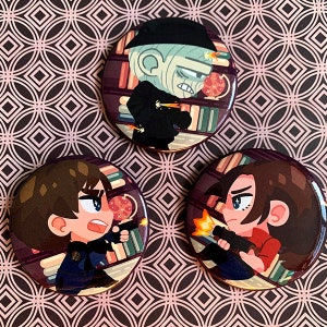 2.25in Resident Evil 2 Badges