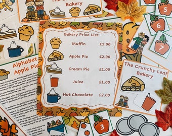 Autumn Activity Set | Pre-School, Reception, Key Stage 1 | Teaching Resources | Numbers, Letters | Early Year Resources