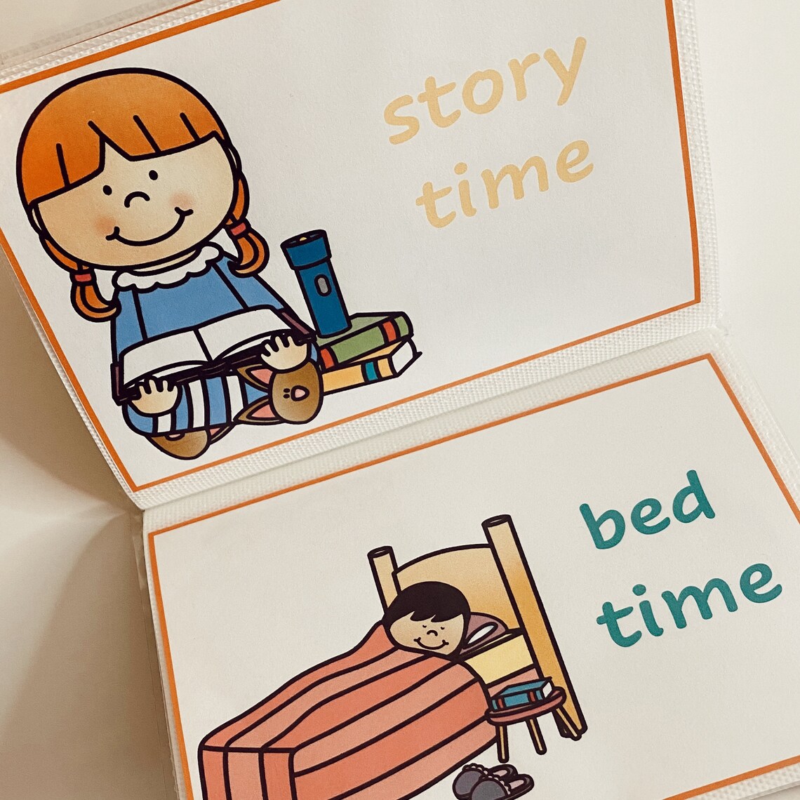 Routine Books Visual Timetable Starting School Toddler, Pre School