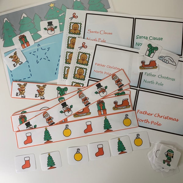 Christmas Activity Set | Pre-School, Reception, Key Stage 1 | Teaching Resources | Busy Book | Numbers, Letters | Early Year Resources