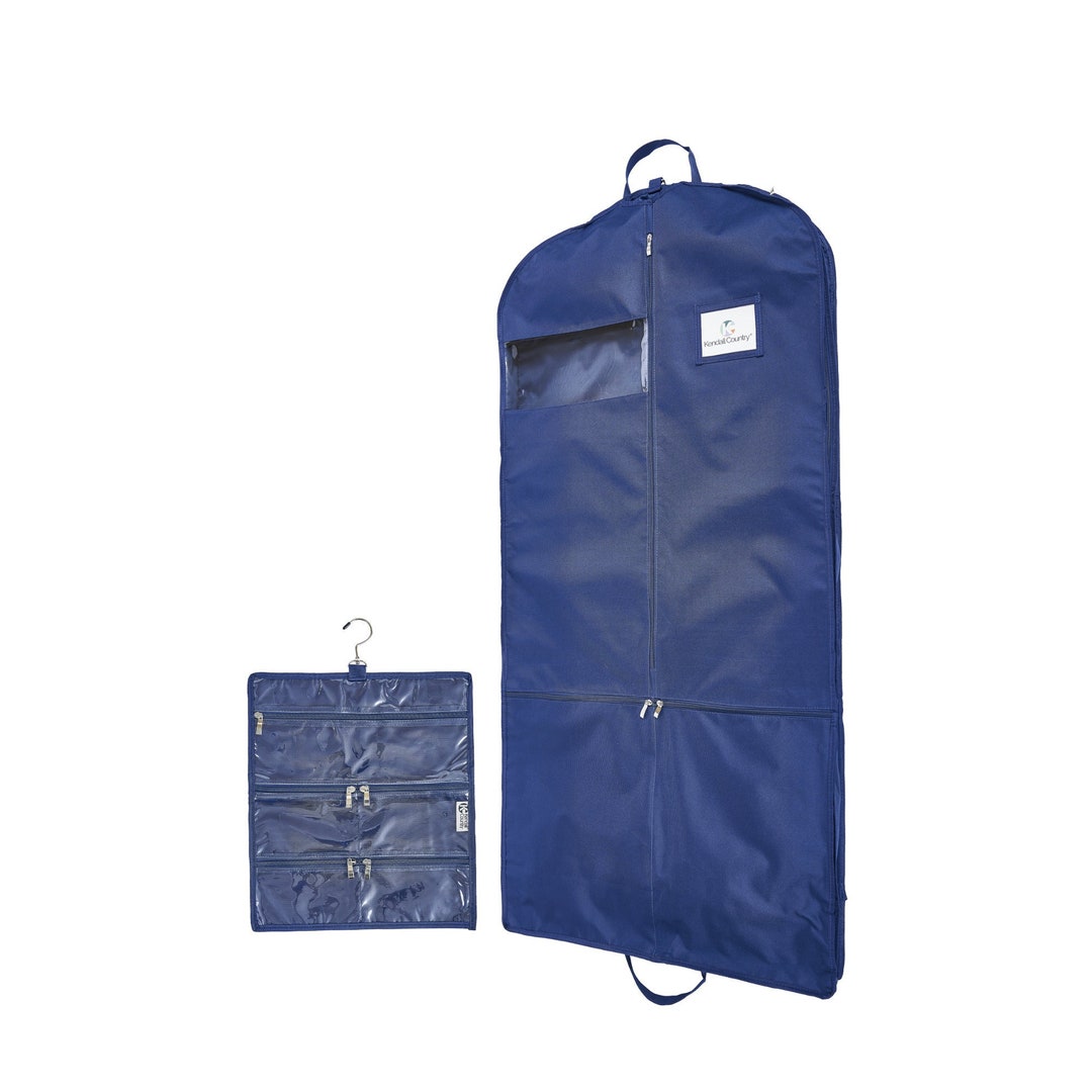Waterproof Garment Bag With Accessory Pouch 52 Clothes Bag With 3