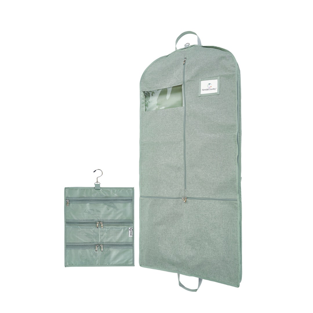 Waterproof Garment Bag With Accessory Pouch 52 Clothes Bag With 3
