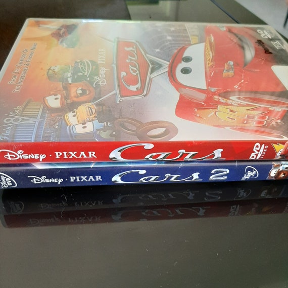 Disney Pixar Cars 1 and 2 DVD Region Pal 4 VGC -  Denmark