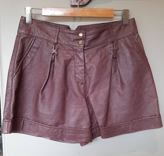 River Island Leather Shorts * Genuine Leather Shor