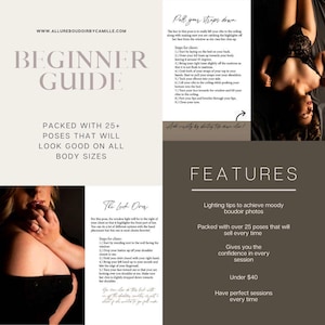 Guide de pose et d'éclairage boudoir pour les photographes débutants | 25 poses faciles + configurations d'éclairage