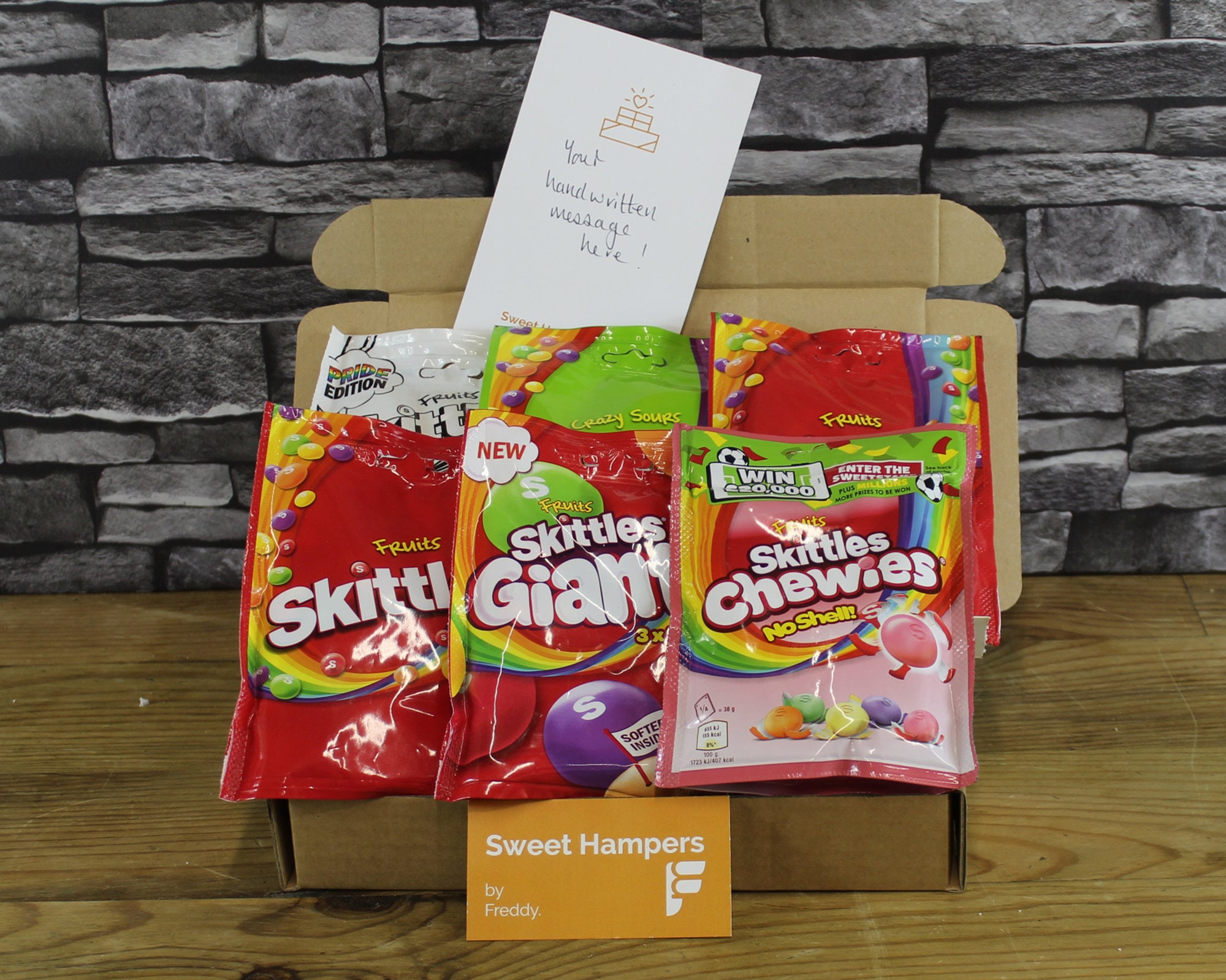 Large Skittles Assortment Sweet Hamper Gift Etsy UK