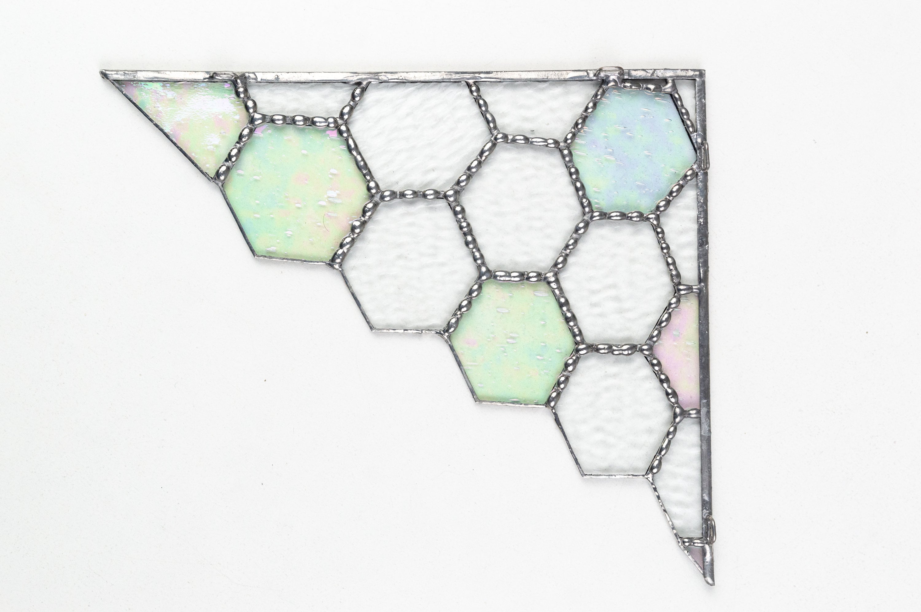 Coin Vitrail en Nid d'abeille - Nid Cadeau Amoureux de La Nature Décoration Intérieure Printanière F