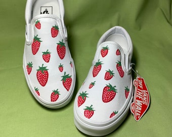 Custom top pineapple vans