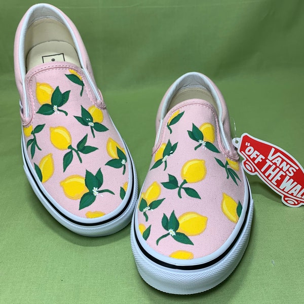 Custom Fruit Vans, Lemon Vans, Hand Painted