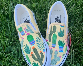 Custom Cactus Vans