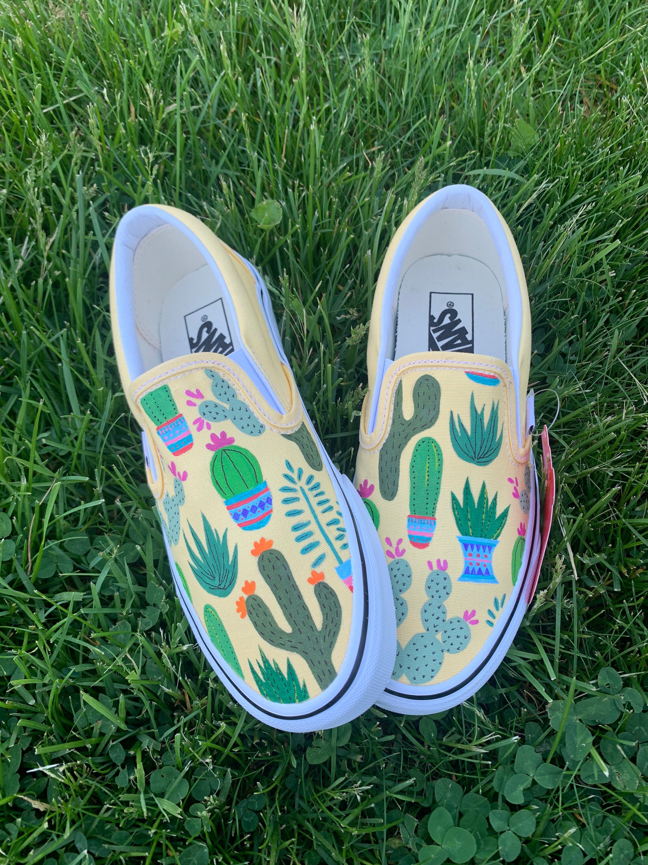 Custom Python Slip-on Vans - Alligator Jakes