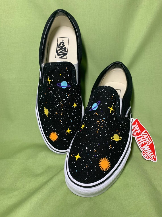 Outer Space Vans Planet Vans Custom 