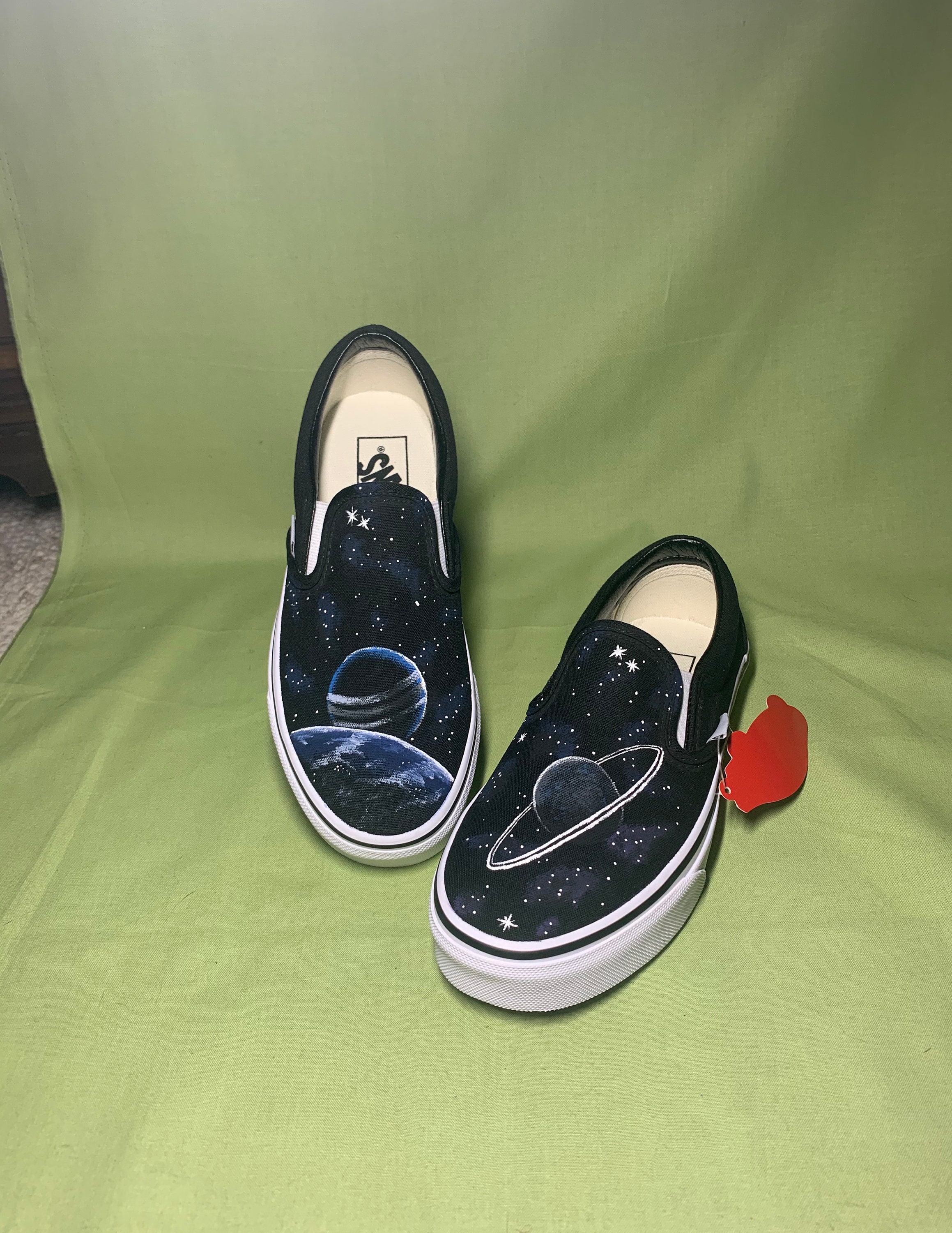 Custom Outer Space Shoes Custom Galaxy Vans Outer Space Vans
