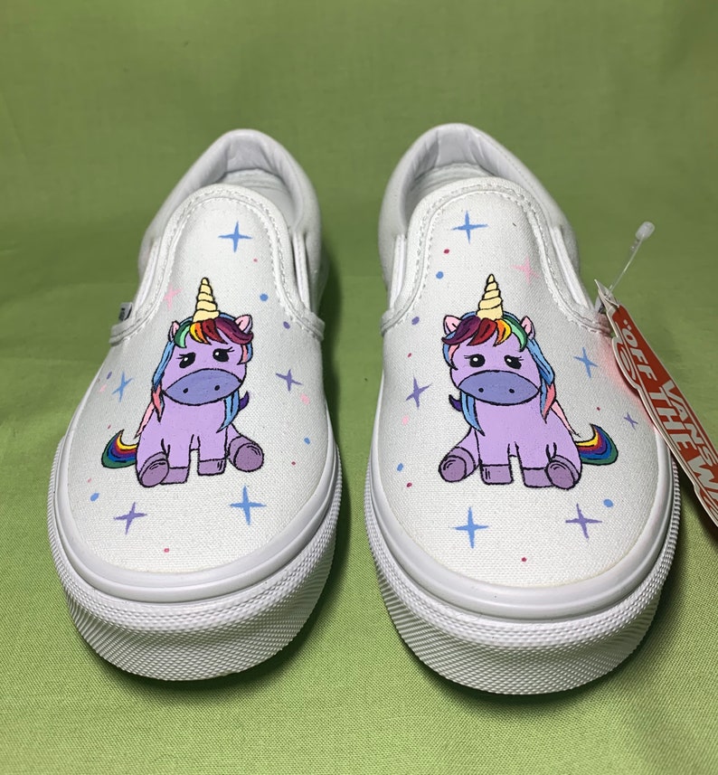 Unicorn vans size 5 Clearance