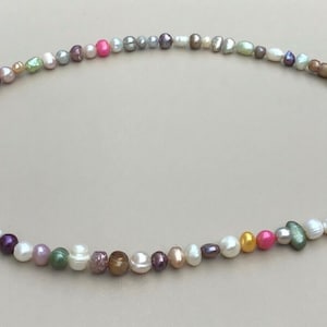 Freshwater Pearl Necklace. Made in Ireland.