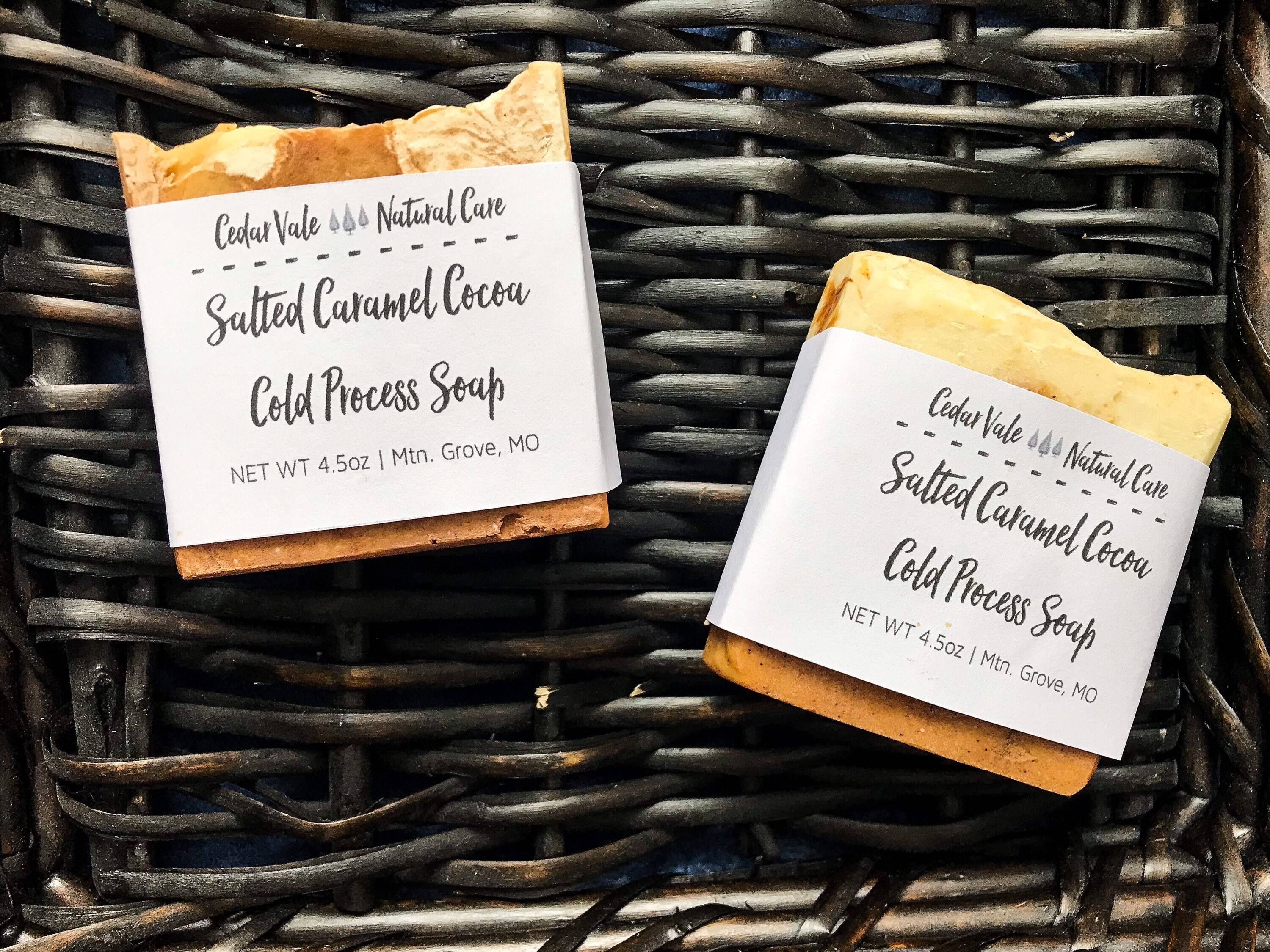 Salted Caramel Cocoa Cold Process Soap Etsy
