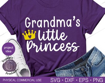Grandma Of Princess Etsy