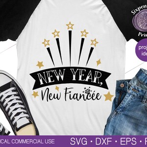 Capodanno CAPODANNO FIANCÉE SVG Capodanno Svg Wedding Svg Engagement Svg Engaged Svg file per Cricut Engagement Gift Digital Download