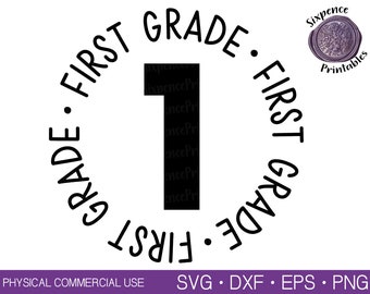FIRST DAY of SCHOOL Svg First Grade Shirt Svg 1st Grade Svg Back to School Svg First Day of School Svg Teacher Svg School Spirit Shirts