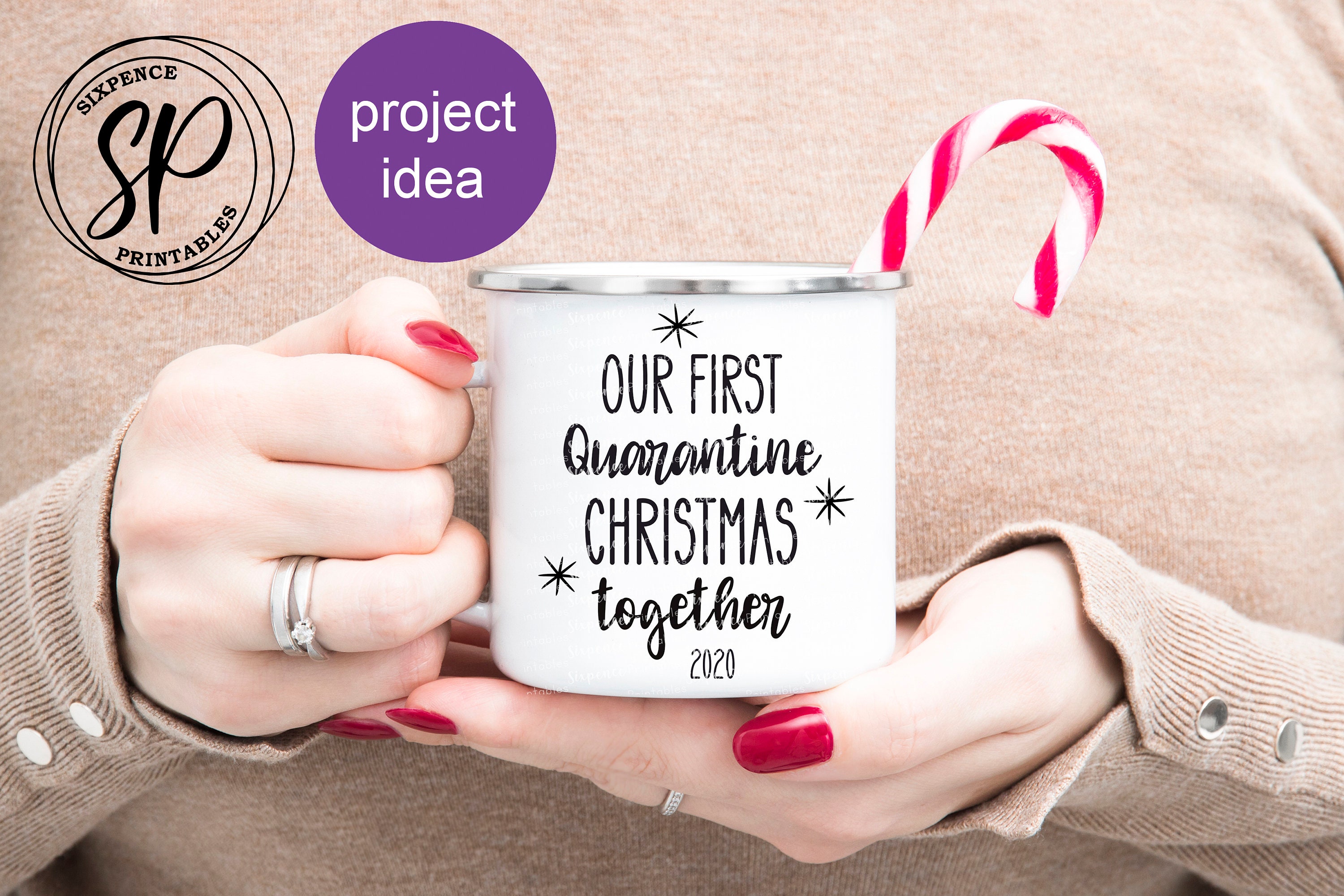 Download QUARANTINE SVG Our First Christmas Svg Together Svg ...