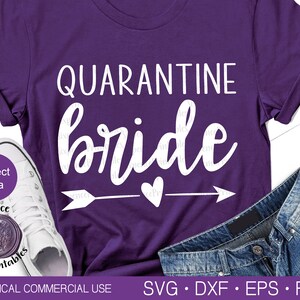 Download Covid Bride Svg Wedding Party Svg Files For Cricut Quarantine Etsy