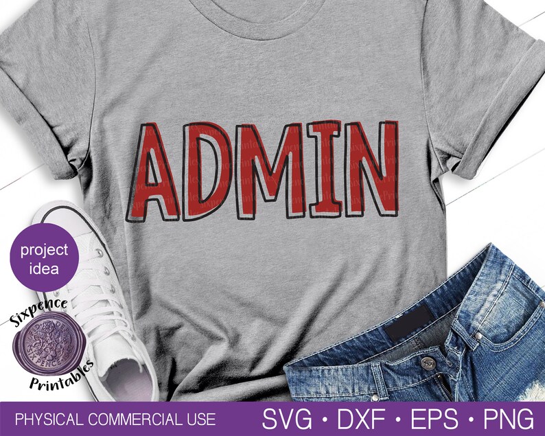 FRONT OFFICE SVG Admin Svg Sekreterare Gåva Front Office T-shirt Admin Gåvor Front Office Crew School Secretary Svg Present till Admin bild 3