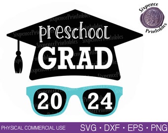 Preschool Grad 2024 Svg Preschool Graduation Tshirt Svg Graduation Svg Graduation Shirt Svg Graduation Clipart Pre K Grad Svg Preschool Svg