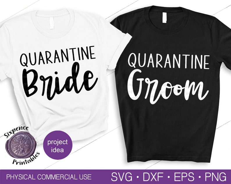 Download QUARANTINE GROOM SVG Wedding Party Svg files for Cricut | Etsy
