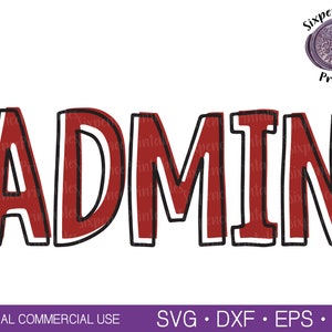 FRONT OFFICE SVG Admin Svg Sekreterare Gåva Front Office T-shirt Admin Gåvor Front Office Crew School Secretary Svg Present till Admin bild 4