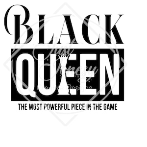 Black Queen SVG, Urban svg