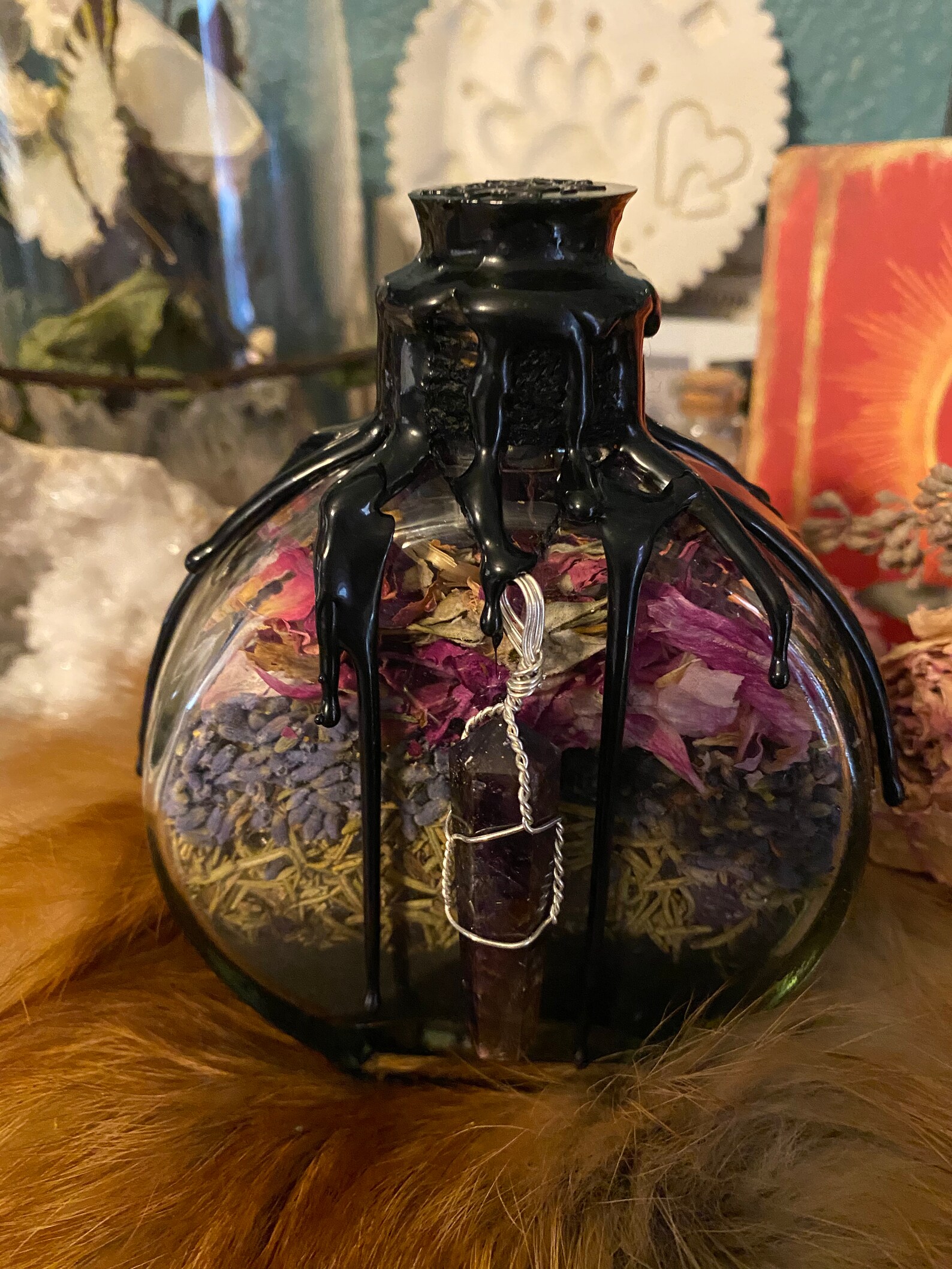 Protection Spell Jar / witch / witch supplies / spells / Etsy