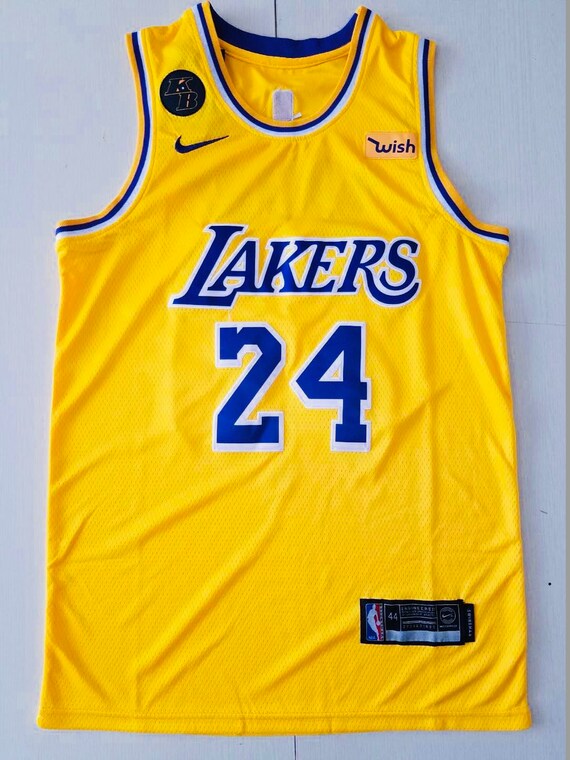 lakers jersey with kb patch for sale