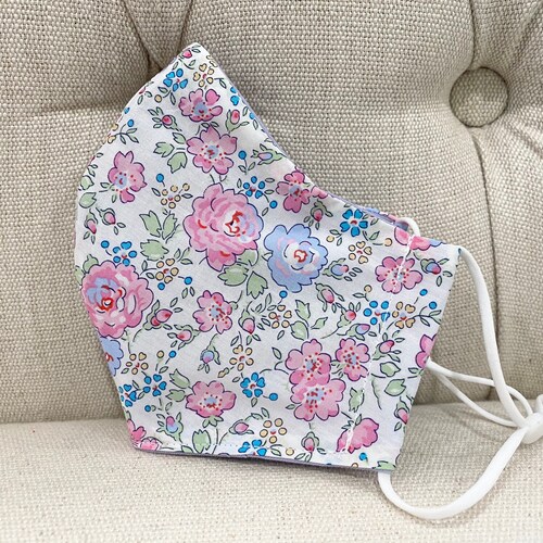 Liberty of London Face Mask Nose Wire Pretty Floral Made Etsy