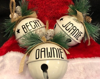 Personalized Bell Ornaments