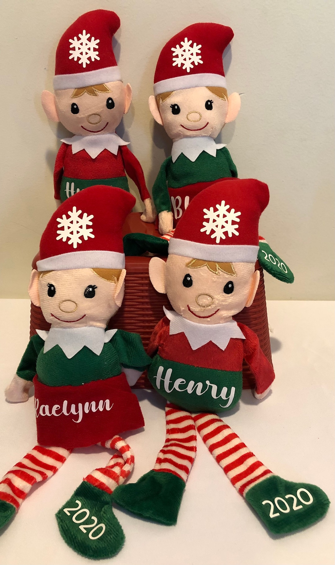 Personalized Elf Plush - Etsy