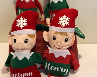 Personalized Elf Plush