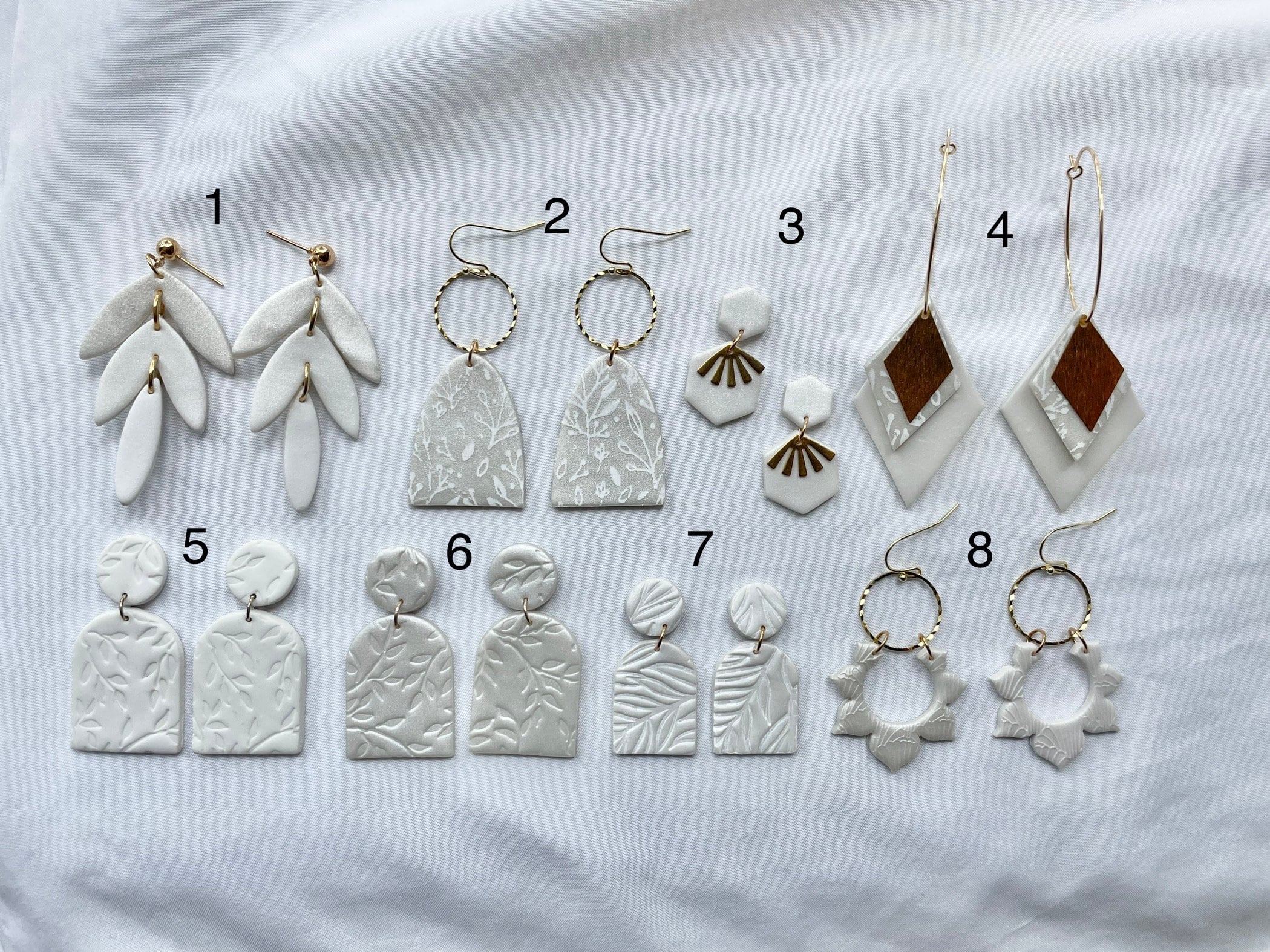 Pre-order - Handmade Polymer Clay Earrings - Rocky Mountains – Simply  Affinity