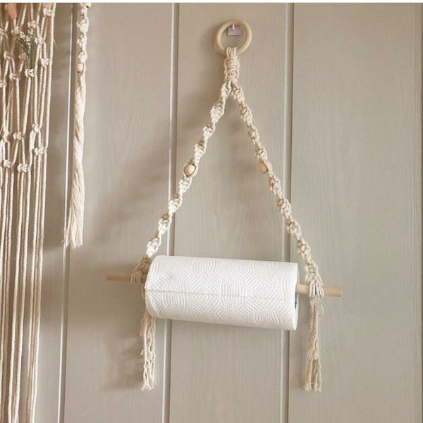 Leather Towel Holder Etsy