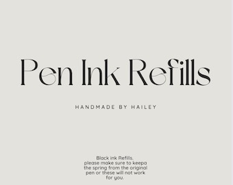 Pen Refills (ADD ON ONLY)