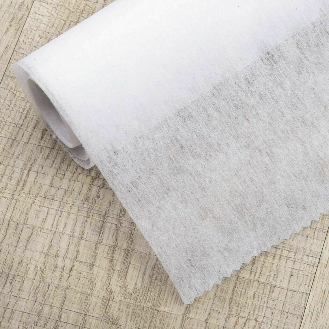 Medium Weight Iron on Fusible Non Woven White Interfacing 75cm Etsy UK