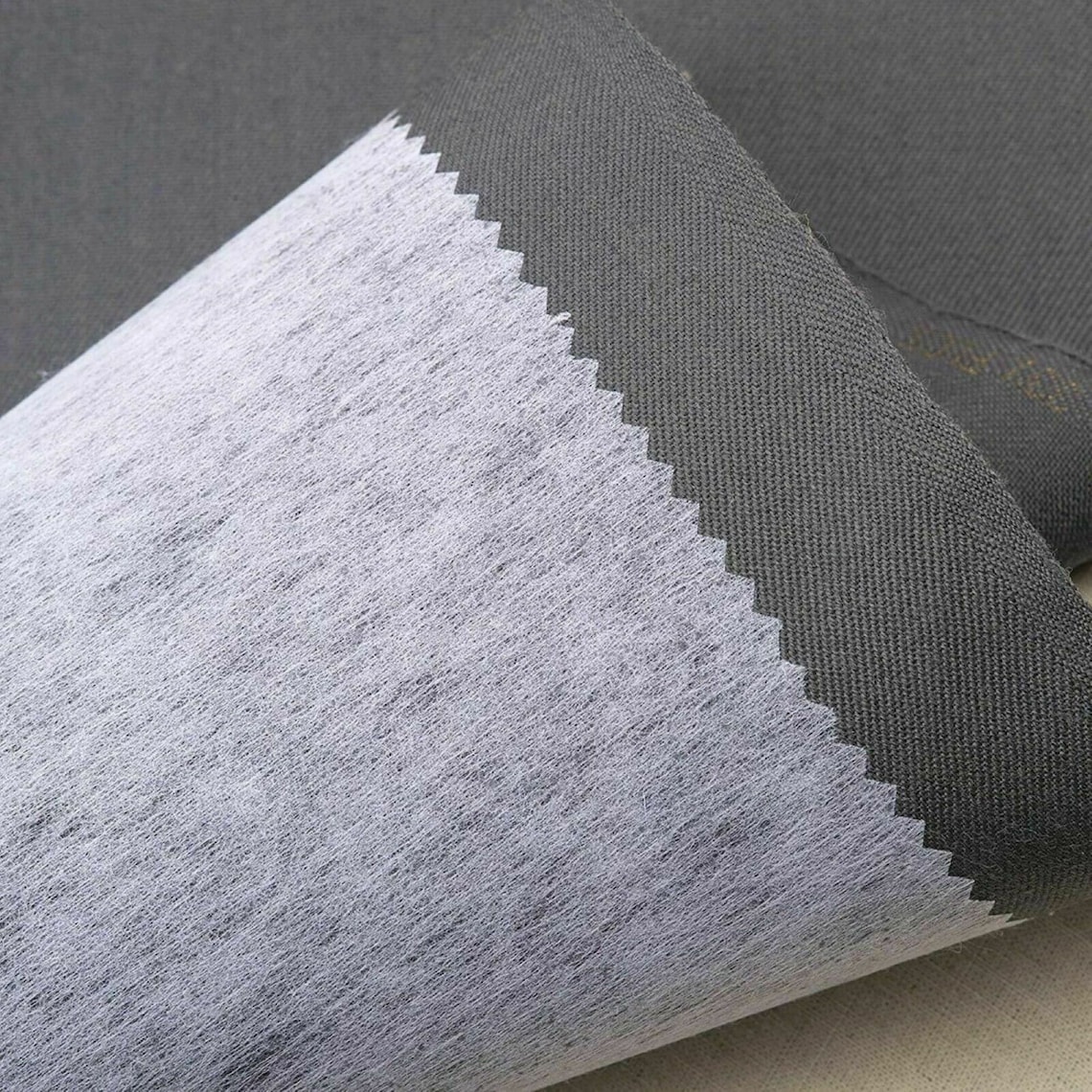 Medium Weight Iron on Fusible Non Woven White Interfacing 75cm Etsy UK